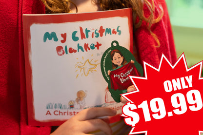 "My Christmas Blanket" Book + Bingo Ornament
