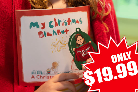 "My Christmas Blanket" Book + Bingo Ornament